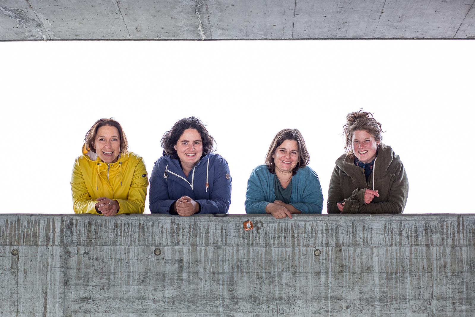 Team Ergozuerich: Silvia Buchli, Julia Zellweger, Nathalie Alder, Carole Eggmann